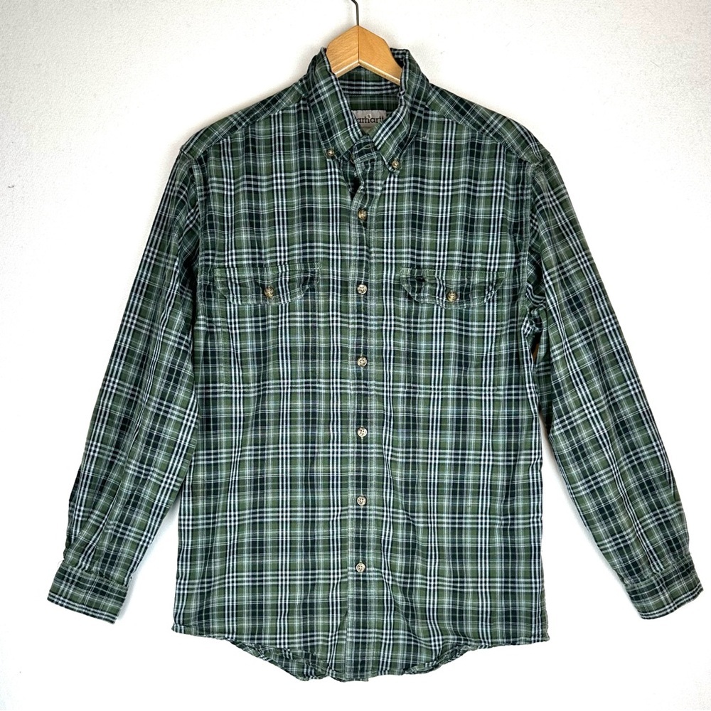 Carhartt Plaid Cotton‎ Button Down Long Sleeve Shirt